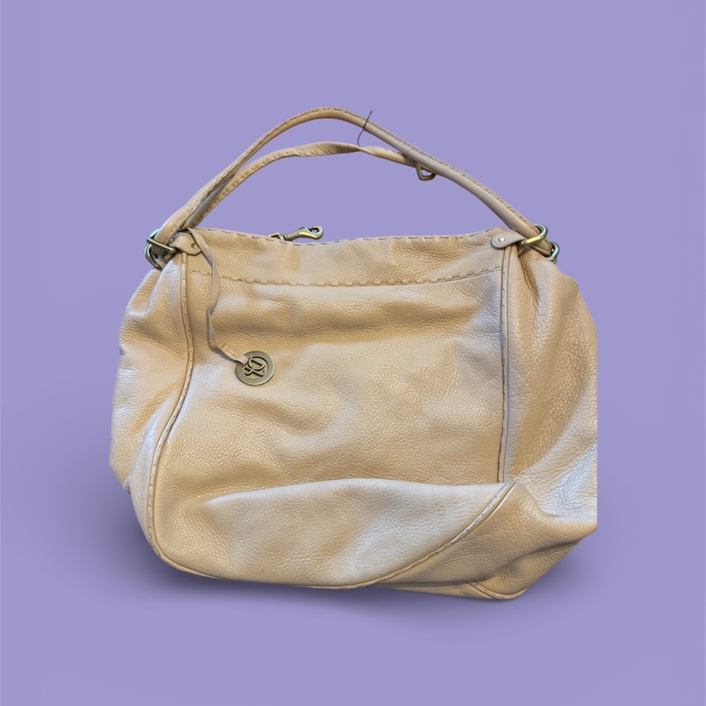 Elegant Tan Leather Handbag